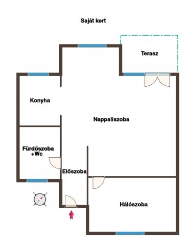 Eladó téglalakás, Szigetszentmiklóson 81.9 M Ft, 2 szobás