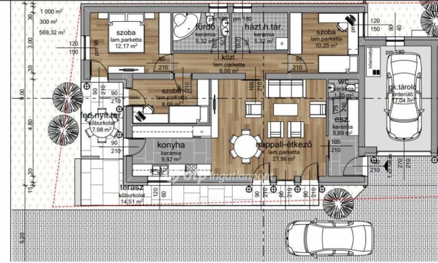 Eladó ikerház, Adonyban 79.9 M Ft, 4 szobás