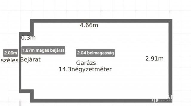 Eladó garázs, Debrecenben 11.5 M Ft / költözzbe.hu