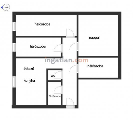 Eladó panellakás, Nyíregyházán, Árpád utcában 52 M Ft