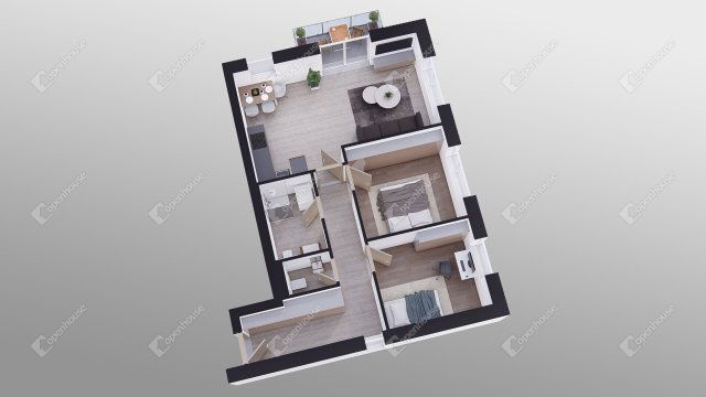 Eladó téglalakás, Komáromban 65.99 M Ft, 3 szobás