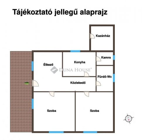 Eladó családi ház, Örkényen 44.9 M Ft, 2 szobás