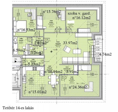 Eladó téglalakás, Érden 123.844 M Ft, 4 szobás