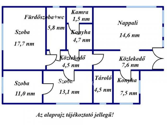 Eladó családi ház, Mezőkovácsházán 5.5 M Ft, 2+2 szobás