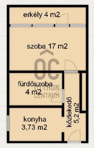 Eladó téglalakás, Zalaegerszegen 26.9 M Ft, 1 szobás