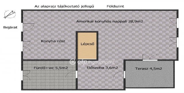 Eladó ikerház, Szigethalmon 54.9 M Ft, 1+3 szobás