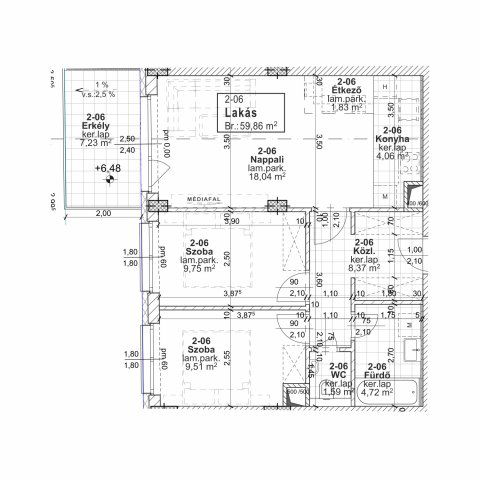 Eladó téglalakás, Budapesten, XIII. kerületben, Jász utcában