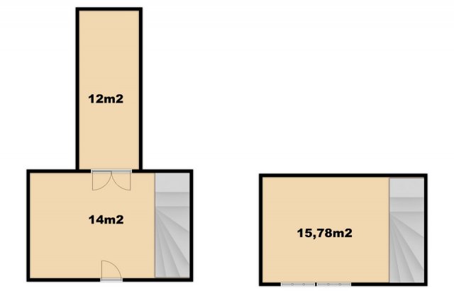 Eladó mezogazdasagi ingatlan, Esztergomban 12.5 M Ft, 1 szobás