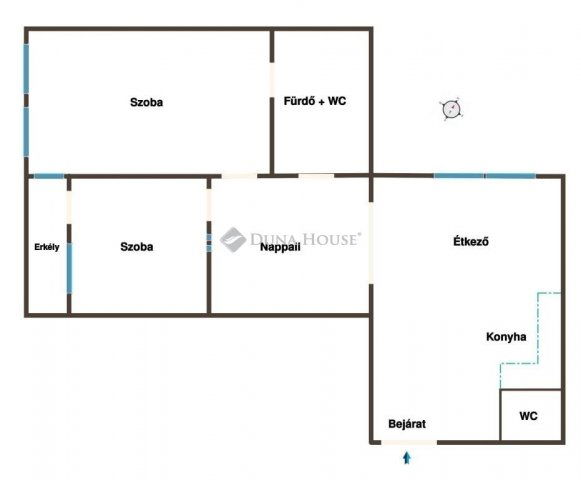 Eladó téglalakás, Budapesten, VI. kerületben 175 M Ft, 2 szobás