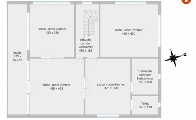 Eladó családi ház, Salgótarjánban 65 M Ft, 7 szobás