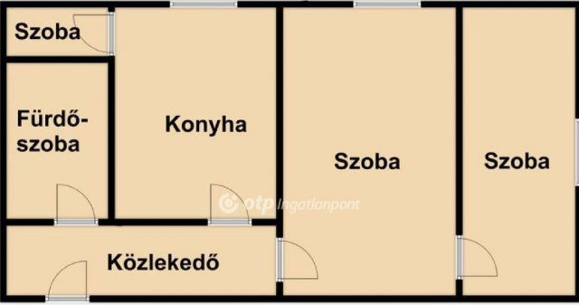 Eladó téglalakás, Debrecenben 69.999 M Ft, 2 szobás