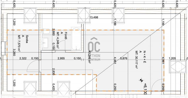 Eladó téglalakás, Budapesten, XV. kerületben, Dugonics utcában