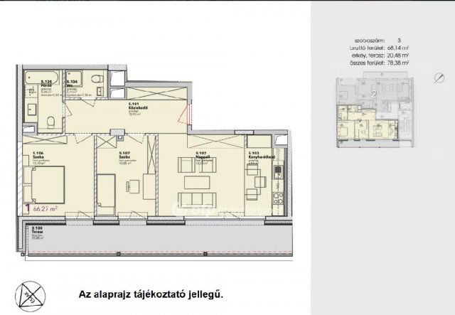Eladó téglalakás, Budapesten, IX. kerületben 136.616 M Ft