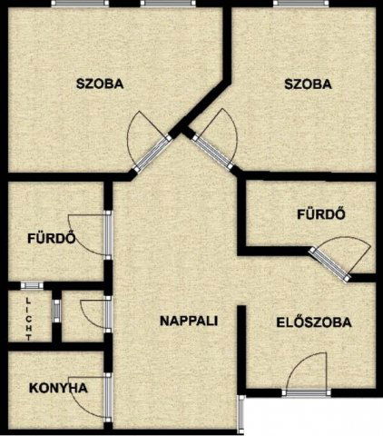 Eladó téglalakás, Budapesten, II. kerületben 99 M Ft, 3 szobás