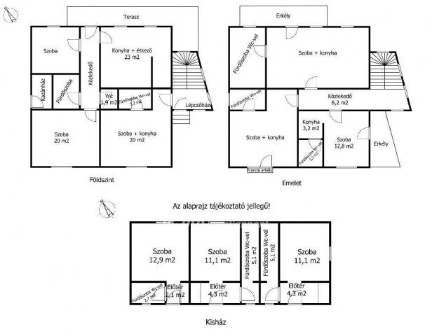 Eladó családi ház, Siófokon 389 M Ft, 10 szobás