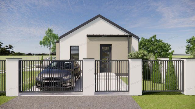 Eladó ikerház, Máriakálnokon 60.5 M Ft, 3 szobás