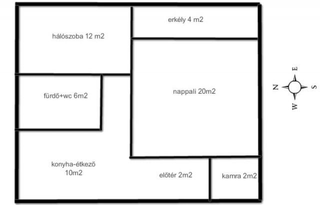 Eladó téglalakás, Nyíregyházán, Epreskert utcában 40.9 M Ft