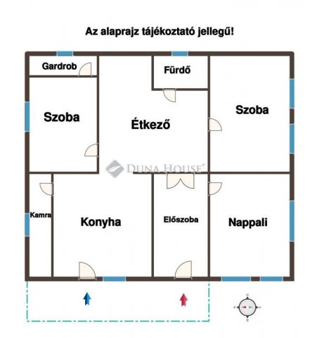 Eladó családi ház, Nyíregyházán 62 M Ft, 3 szobás