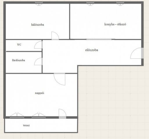 Eladó téglalakás, XIX. kerületben, Kossuth Lajos utcában