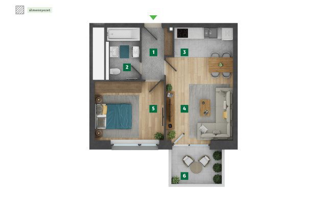 Eladó téglalakás, XIII. kerületben, Jakab József utcában