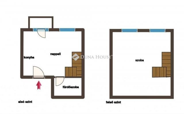 Eladó téglalakás, Budapesten, VI. kerületben 61.9 M Ft, 2 szobás