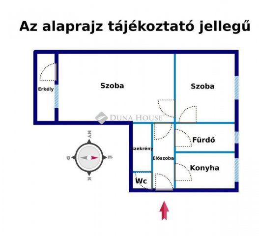 Eladó panellakás, Sárbogárdon 23.5 M Ft, 2 szobás
