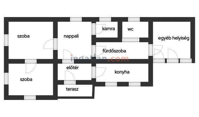 Eladó családi ház, Újszászon 22 M Ft, 3 szobás