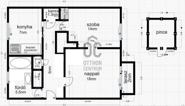 Eladó téglalakás, Budapesten, XI. kerületben 75 M Ft, 2 szobás