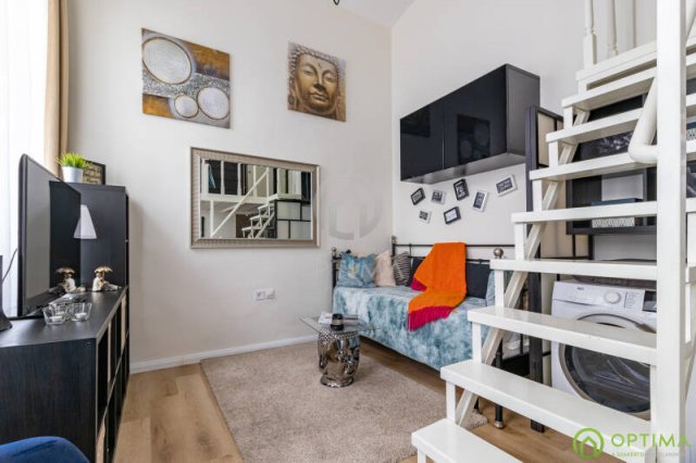 Eladó téglalakás, Budapesten, VI. kerületben 69.9 M Ft, 1 szobás