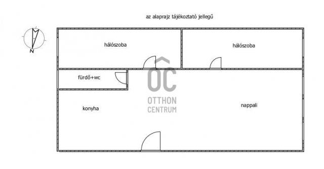 Kiadó téglalakás, albérlet, Kőszegen 175 E Ft / hó, 3 szobás