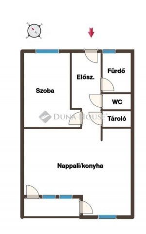 Eladó téglalakás, Kecskeméten 82.9 M Ft, 2 szobás