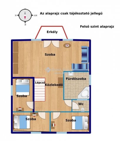Eladó családi ház, Dunaharasztin 109.9 M Ft, 7 szobás