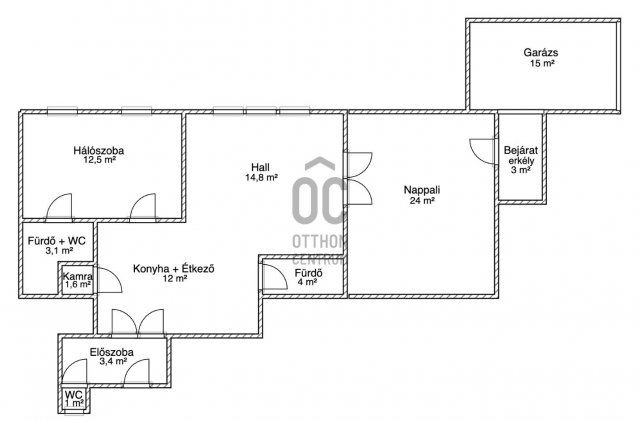 Eladó téglalakás, Budapesten, I. kerületben 209.9 M Ft, 3 szobás