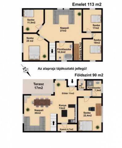 Eladó családi ház, Vácon 140 M Ft, 6 szobás