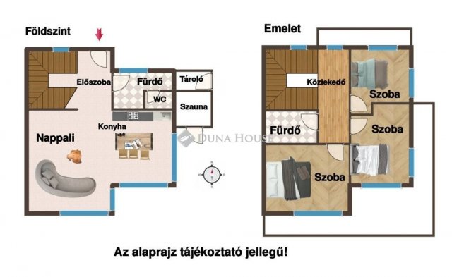 Eladó ikerház, Balatonakaliban 550 M Ft, 4 szobás
