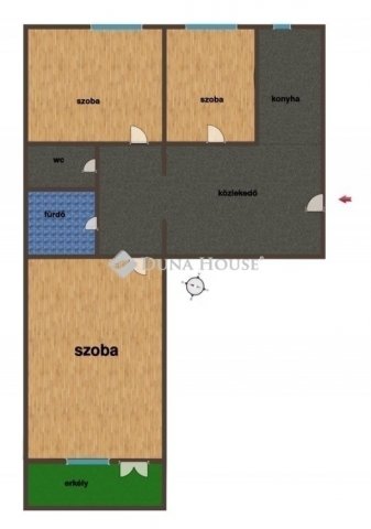 Eladó panellakás, Budapesten, XIX. kerületben 64.99 M Ft