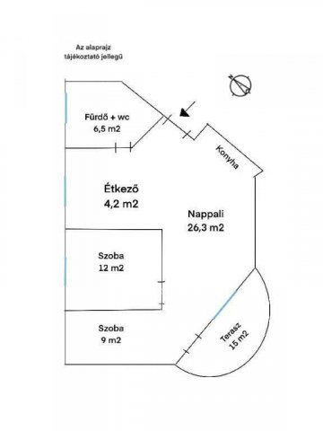 Eladó téglalakás, Budapesten, XV. kerületben 87 M Ft, 2+1 szobás