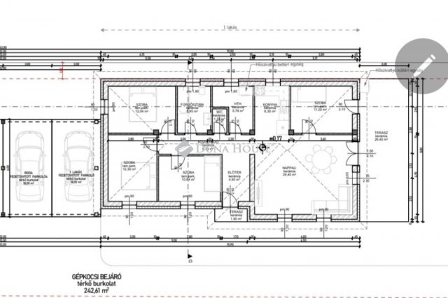 Eladó ikerház, Újhartyánon 114.99 M Ft, 5 szobás