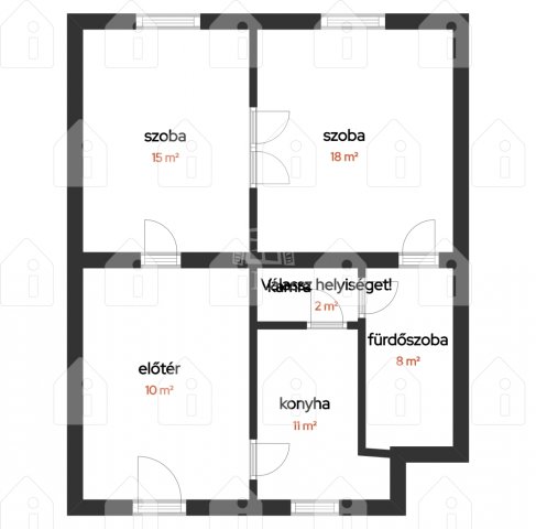 Kiadó téglalakás, albérlet, Szegeden 180 E Ft / hó, 2 szobás