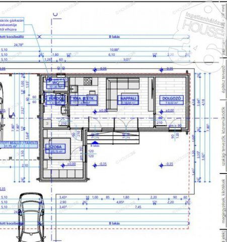 Eladó ikerház, Kecskeméten 48.9 M Ft, 3 szobás