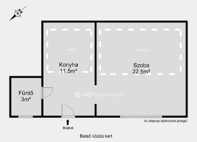 Eladó téglalakás, Budapesten, XIII. kerületben 44.9 M Ft