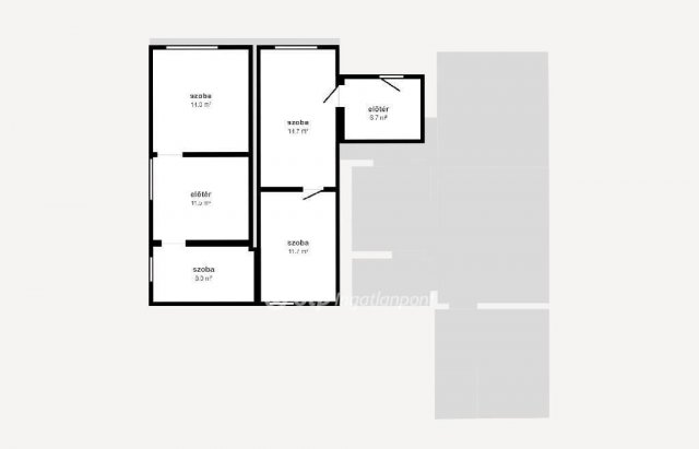 Eladó családi ház, Nyékládházán 39 M Ft, 3+1 szobás