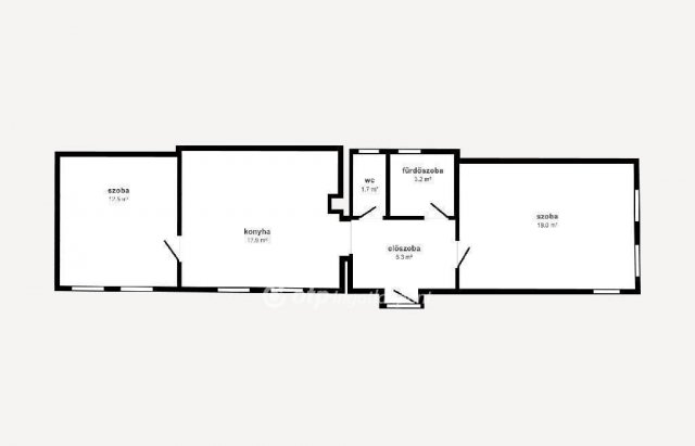 Eladó családi ház, Miskolcon 53 M Ft, 2 szobás