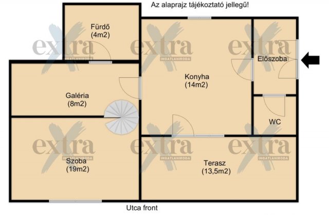 Eladó téglalakás, Szegeden 82.5 M Ft, 2 szobás