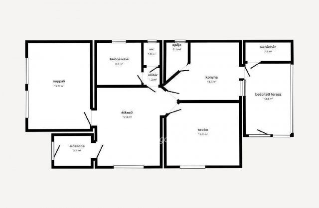 Eladó családi ház, Nyíregyházán 69 M Ft, 2 szobás