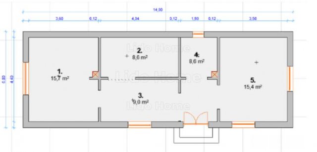 Eladó családi ház, Rétalapon 18 M Ft, 2 szobás