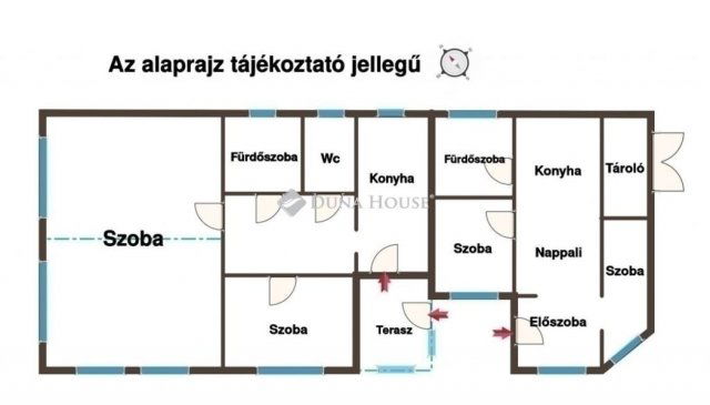 Eladó családi ház, Vecsésen 73 M Ft, 5 szobás
