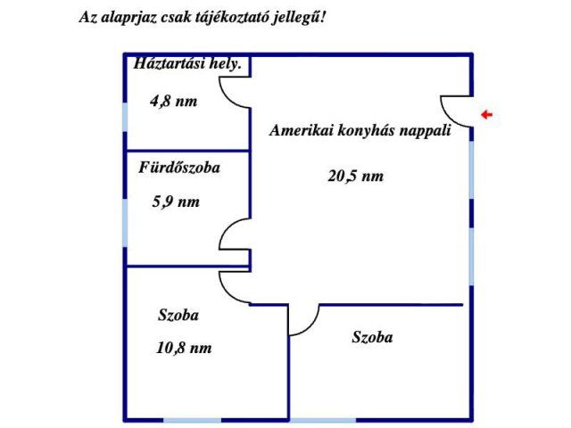Eladó ikerház, Monoron 57.7 M Ft, 2 szobás / költözzbe.hu