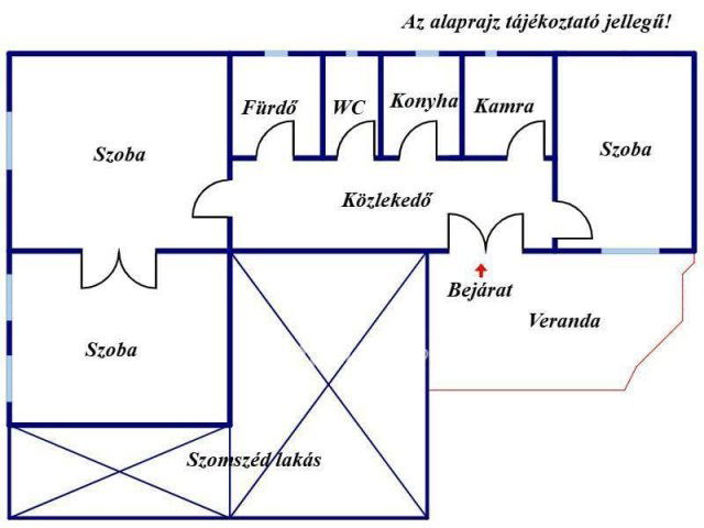 Eladó téglalakás, Békéscsabán 58 M Ft, 3 szobás