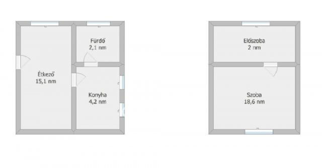 Eladó családi ház, Szekszárdon 29.9 M Ft, 1 szobás